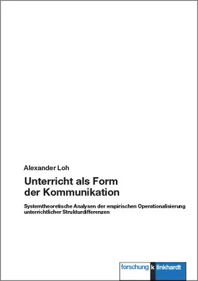 Loh | Unterricht als Form der Kommunikation | E-Book | sack.de