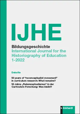 Fuchs / Horlacher / Tröhler |  IJHE Bildungsgeschichte | eBook | Sack Fachmedien