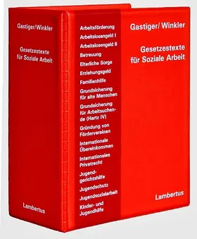 Gastiger |  Gesetzestexte für Soziale Arbeit | Buch |  Sack Fachmedien