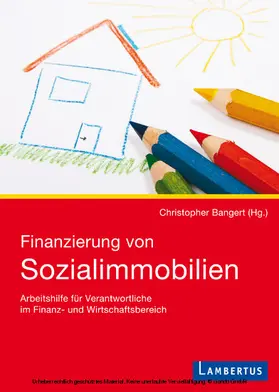 Bangert | Finanzierung von Sozialimmobilien | E-Book | www.sack.de