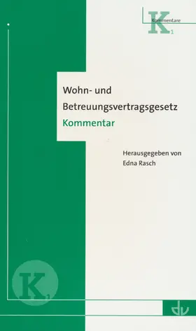 Rasch | Wohn- und Betreuungsvertragsgesetz | E-Book | www.sack.de