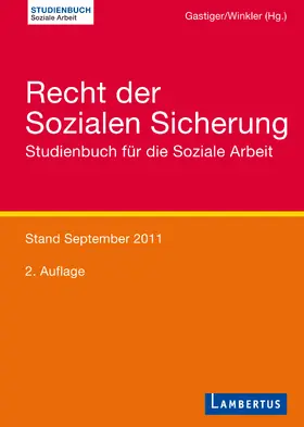 Gastiger / Winkler |  Recht der Sozialen Sicherung | eBook | Sack Fachmedien