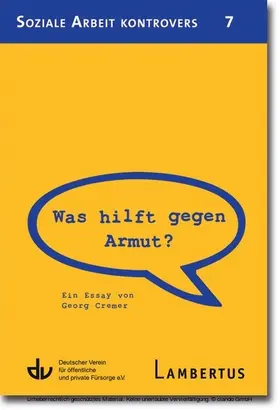 Cremer |  Was hilft gegen Armut? | eBook | Sack Fachmedien