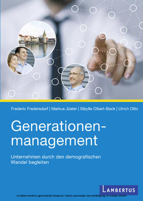 Fredersdorf / Jüster / Olbert-Bock | Generationenmanagement | E-Book | sack.de