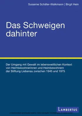Schäfer-Walkmann / Hein |  Das Schweigen dahinter | eBook | Sack Fachmedien