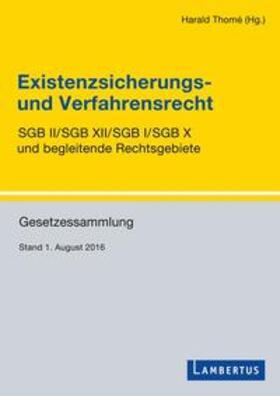 Thomé |  Existenzsicherungs- und Verfahrensrecht | Buch |  Sack Fachmedien