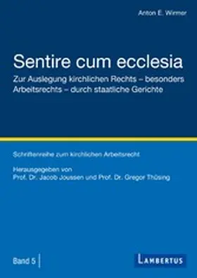 Wirmer / Joussen / Thüsing |  Sentire cum ecclesia | eBook | Sack Fachmedien