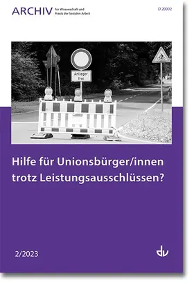  Hilfe für Unionsbürger/innen trotz Leistungsausschlüssen? | Buch |  Sack Fachmedien