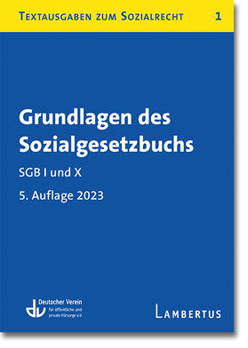  Grundlagen des Sozialgesetzbuchs. SGB I und X | Buch |  Sack Fachmedien