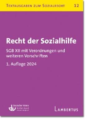 Deutscher Verein für öffentliche und private Fürsorge e.V. / Verlag / Lambertus-Verlag GmbH |  Recht der Sozialhilfe | eBook | Sack Fachmedien