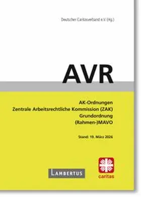 Deutscher Caritasverband | AVR Buchausgabe 2026 | E-Book | www.sack.de