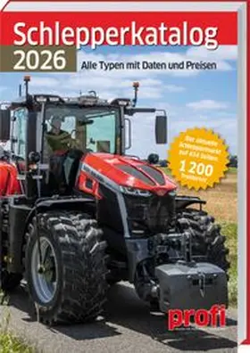 Profi |  Schlepperkatalog 2026 | Buch |  Sack Fachmedien