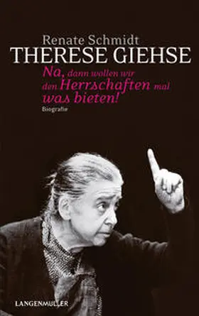 Schmidt |  Therese Giehse | Buch |  Sack Fachmedien