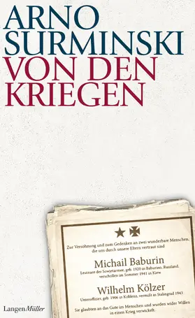 Surminski |  Von den Kriegen | eBook | Sack Fachmedien