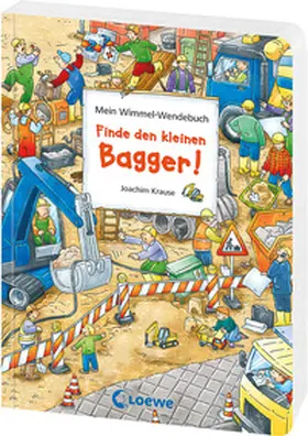 Loewe Wimmelbücher | Mein Wimmel-Wendebuch - Finde den kleinen Bagger!/Finde den roten Ritterhelm! | Buch | 978-3-7855-6621-3 | www.sack.de