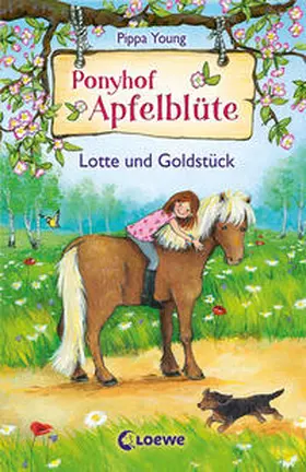 Young / Loewe Kinderbücher |  Ponyhof Apfelblüte 03. Lotte und Goldstück | Buch |  Sack Fachmedien
