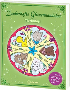 Loewe Kreativ |  Zauberhafte Glitzermandalas: Tierbabys | Buch |  Sack Fachmedien