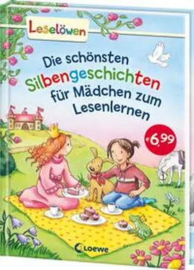 Hanauer / Moser / Kalwitzki |  Leselöwen - Das Original: Die schönsten Silbengeschichten für Mädchen zum Lesenlernen | Buch |  Sack Fachmedien