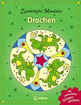  Zauberhafte Mandalas: Drachen (mit Glitzerstickern) | Buch |  Sack Fachmedien