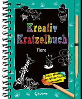 Loewe Kratzel-Welt / Loewe Kreativ |  Kreativ-Kratzelbuch: Tiere | Buch |  Sack Fachmedien