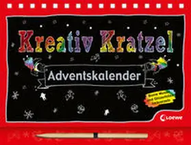 Loewe Kratzel-Welt / Loewe Kreativ |  Kreativ-Kratzel-Adventskalender | Buch |  Sack Fachmedien