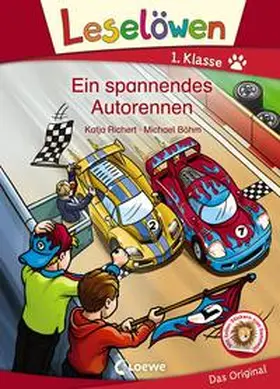 Richert / Loewe Erstlesebücher |  Leselöwen 1. Klasse - Ein spannendes Autorennen | Buch |  Sack Fachmedien