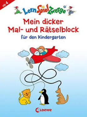  Mein dicker Mal- und Rätselblock für den Kindergarten | Buch |  Sack Fachmedien