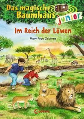 Pope Osborne |  Das magische Baumhaus junior 11 - Im Reich der Löwen | Buch |  Sack Fachmedien