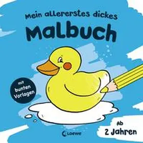  Mein allererstes dickes Malbuch (Badeente) | Buch |  Sack Fachmedien