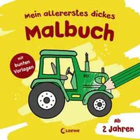  Mein allererstes dickes Malbuch (Traktor) | Buch |  Sack Fachmedien
