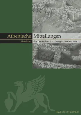 Sporn / Senff | Mitteilungen des Deutschen Archäologischen Instituts, Athenische Abteilung | Buch | 978-3-7861-2772-7 | sack.de