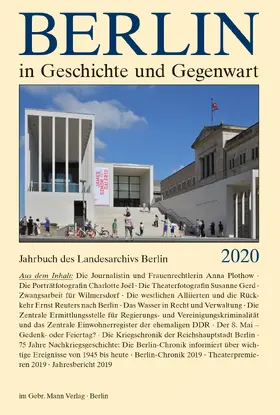Breunig / Schaper |  Berlin in Geschichte und Gegenwart | Buch |  Sack Fachmedien