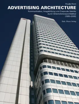 Horn |  ADVERTISING ARCHITECTURE | Buch |  Sack Fachmedien