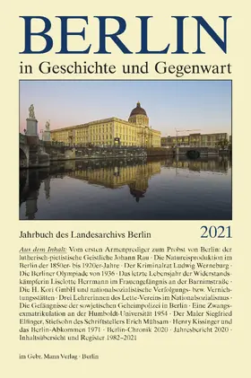 Breunig / Schaper |  Berlin in Geschichte und Gegenwart | Buch |  Sack Fachmedien