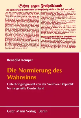 Kemper | Die Normierung des Wahnsinns | Buch | 978-3-7861-2914-1 | sack.de