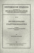 Hofmann |  Die Bielefelder Stadtverordneten | Buch |  Sack Fachmedien