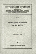 Geh |  Insulare Politik in England vor den Tudors | Buch |  Sack Fachmedien