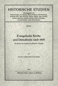 Fischer |  Evangelische Kirche und Demokratie nach 1945 | Buch |  Sack Fachmedien