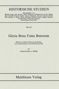 Müller |  Gloria Bona Fama Bonorum | Buch |  Sack Fachmedien