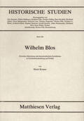Krause |  Wilhelm Blos | Buch |  Sack Fachmedien