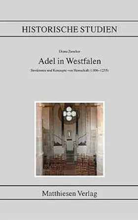 Zunker |  Adel in Westfalen | Buch |  Sack Fachmedien