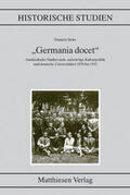 Siebe |  "Germania docet" | Buch |  Sack Fachmedien