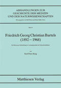 Reeg |  Friedrich Georg Christian Bartels (1892-1968) | Buch |  Sack Fachmedien