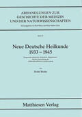 Bothe |  Neue Deutsche Heilkunde 1933-1945 | Buch |  Sack Fachmedien