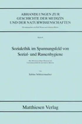 Schleiermacher |  Sozialethik im Spannungsfeld von Sozial- und Rassenhygiene | Buch |  Sack Fachmedien