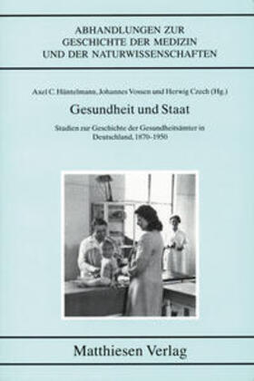 Hüntelmann / Vossen / Czech |  Gesundheit und Staat | Buch |  Sack Fachmedien