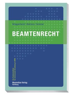 Brüggenhorst / Behrens / Sommer |  Beamtenrecht | eBook | Sack Fachmedien