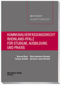 Minor / Nauheim-Skrobek / Schäfer |  Kommunalverfassungsrecht Rheinland-Pfalz für Studium, Ausbildung und Praxis | Buch |  Sack Fachmedien