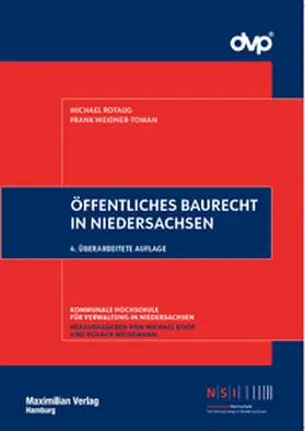 Rotaug / Weidner-Toman |  Öffentliches Baurecht in Niedersachsen | Buch |  Sack Fachmedien