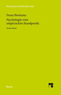 Brentano / Kraus |  Psychologie vom empirischen Standpunkt / Psychologie vom empirischen Standpunkt | Buch |  Sack Fachmedien